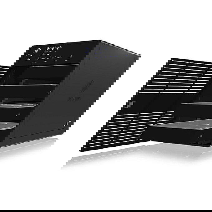 ICY BOX 3.5" 8cm SATA 4x SATA a 1x USB 3.0 + 1x eSATA JBOD - Carcasa Externa para Discos Duros