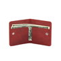 Zoozie Bags Cartera para Hombre Red en Piel Auténtica de Lujo Elegante