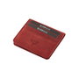 Zoozie Bags Cartera para Hombre Red en Piel Auténtica de Lujo Elegante