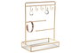 DKD Home Decor Joyero Metal Dorado 7.5 x 32.5 x 21 cm (2 Unidades)