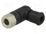 HARTING Conector M8 hembra de 4 pines angular 90°