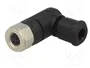 HARTING Conector M8 hembra de 4 pines angular 90°