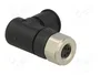 HARTING Conector M8 hembra de 4 pines angular 90°