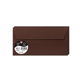 Sobre Clairefontaine Pollen 110X220 120G Cacao Paquete De 20