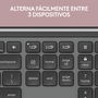 Logitech K950 Teclado Inalámbrico Bluetooth Completo para Windows, macOS, Chrome - Logi Bolt, 36 Meses Batería, Negro