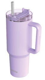 QUOKKA Taza Térmica 1200ml Acero Inoxidable Color Stream Purple XL - Para Bebidas Frías y Calientes