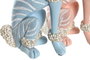 DKD Home Decor Figura de Resina Perro Caniche Surtido de 2 Unidades