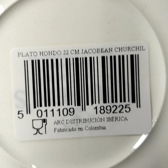 Queen's Plato Llano Artic White Blanco Queen's Plato Llano Artic White Blanco