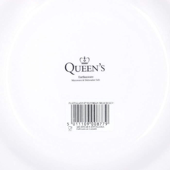 Queen's Plato Llano Artic White Blanco Queen's Plato Llano Artic White Blanco