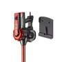 Haeger VC-600.048A Aspiradora Escoba 2 en 1 Negro, Rojo