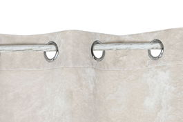 DKD Home Decor Cortina Crudo 260 x 140 cm (2 Unidades)