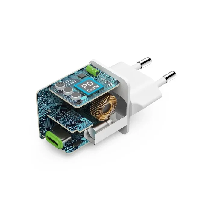 HAMA 00201983 Cargador Rápido GaN 45W USB-C, Compatible Power Delivery y Quick Charge 3.0, Para Smartphone, Tablet y Portátil, Ultracompacto, Blanco, Enchufe Europeo HAMA 00201983 Cargador Rápido GaN 45W USB-C, Compatible Power Delivery y Quick Charge 3.0, Para Smartphone, Tablet y Portátil, Ultracompacto, Blanco, Enchufe Europeo