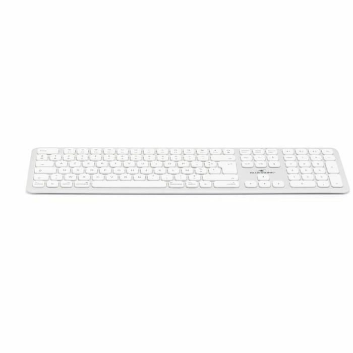 Bluestork Teclado inalámbrico Bluetooth M30 Blanco para Mac