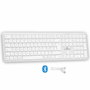 Bluestork Teclado inalámbrico Bluetooth M30 Blanco para Mac