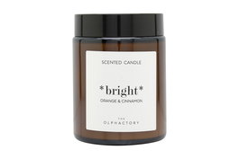 The Olphactory Bright Orange Cinnamon Scented Candle 135g
