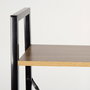 Max Home Estantería escalera de 4 estantes 60x32x148 cm
