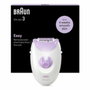 Braun Silk-épil 3 3-000 Depiladora con Cable, Púrpura y Blanco