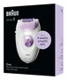 Braun Silk-épil 3 3-000 Epiladora con 20 Pinzas MicroGrip - Color Púrpura y Blanco, Modelo 7500435224970