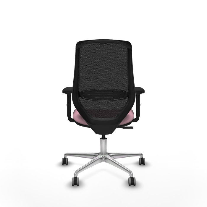 PIQUERAS Y CRESPO Silla de oficina Mardos con mecanismo Sincro, Rosa y Negro PIQUERAS Y CRESPO Silla de oficina Mardos con mecanismo Sincro, Rosa y Negro