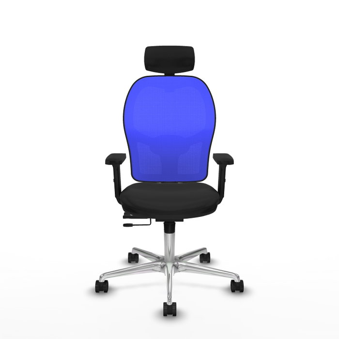 PIQUERAS Y CRESPO Silla de oficina Jorquera Sincro/Traslack Negro y Azul PIQUERAS Y CRESPO Silla de oficina Jorquera Sincro/Traslack Negro y Azul