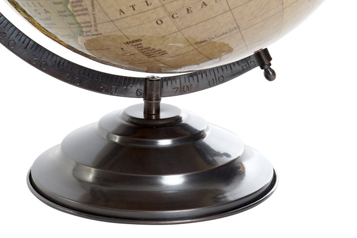 DKD Home Decor Globo Terráqueo Colonial Beige (2 Unidades) DKD Home Decor Globo Terráqueo Colonial Beige (2 Unidades)