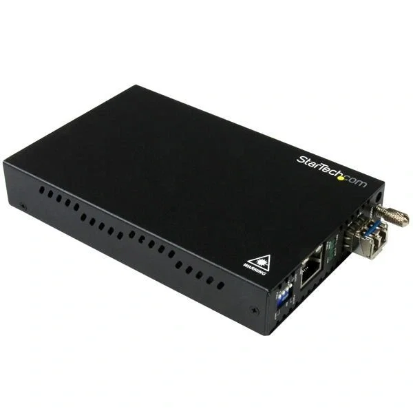 StarTech Conversor de Medios Gigabit Ethernet de Cobre a Fibra Óptica SM LC 20 Km StarTech Conversor de Medios Gigabit Ethernet de Cobre a Fibra Óptica SM LC 20 Km