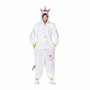 My Other Me Disfraz Unicornio Blanco Adulto XXL (Kigurumi con capucha y cola) inevitable