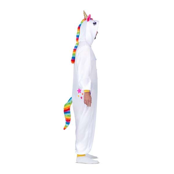 My Other Me Disfraz Kigurumi Unicornio Blanco Adulto Talla XXL