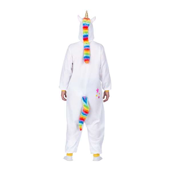 My Other Me Disfraz Kigurumi Unicornio Blanco Adulto Talla XXL