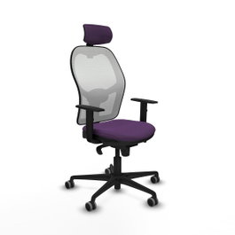 PIQUERAS Y CRESPO Silla de oficina Jorquera Morada y Blanca