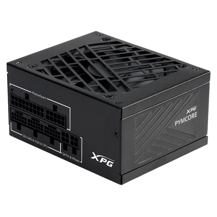 XPG Pymocore 850G Fuente de Alimentación SFX/ATX 3.1 850W 80 Plus Gold Full Modular, Color Negro