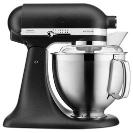 KitchenAid 5KSM185PSEBK Batidora de Varillas Artisan 4,8L, Negro Trufa