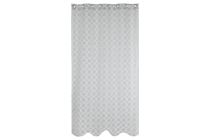 DKD Home Decor Cortina Gris Claro 260 x 140 cm (2 Unidades) Poliester DKD Home Decor Cortina Gris Claro 260 x 140 cm (2 Unidades) Poliester