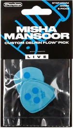 Dunlop Misha Mansoor Custom Delrin Flow Live 0,65 mm (Pack de 6)