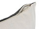 DKD Home Decor Cojín Shabby Negro Blanco 15 x 42 x 42 cm
