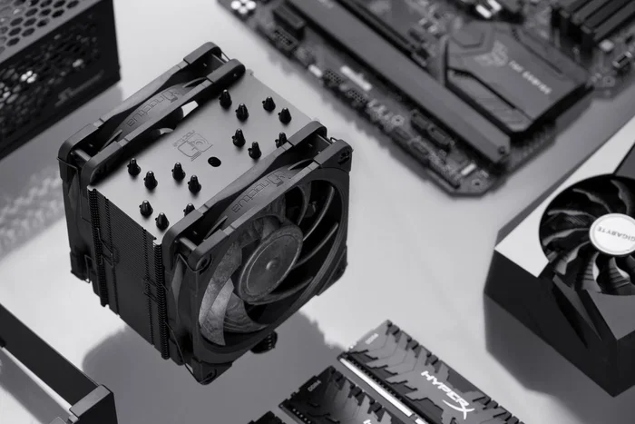 Noctua NH-U12A chromax.black Disipador de CPU Negro Noctua NH-U12A chromax.black Disipador de CPU Negro