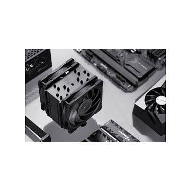 NOCTUA NH-U12A chromax.black Refrigerador de aire Negro