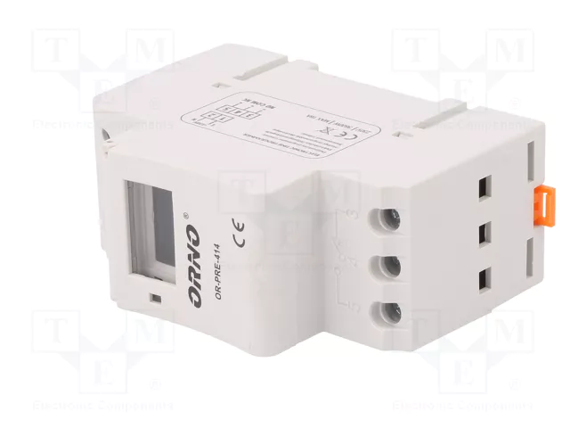 ORNO OR-PRE-414 Programador de tiempo digital con pantalla LCD