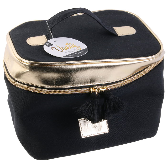 Cosmetic Club Neceser Belleza Cosmetic Club 20x16x17 cm Ideal para Maquillaje y Belleza con Cierre Cremallera y Asa