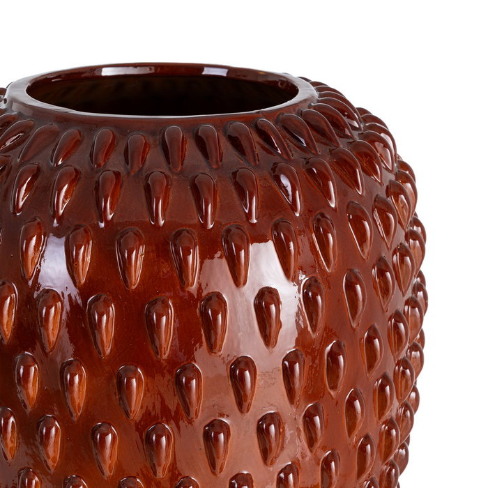 Jarrón Terracota Cerámica Decoración 34 X 34 X 52 cm