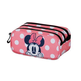 Karaktermania Estuche Minnie Mouse Closer con 3 Compartimentos y Capacidad 2.5L