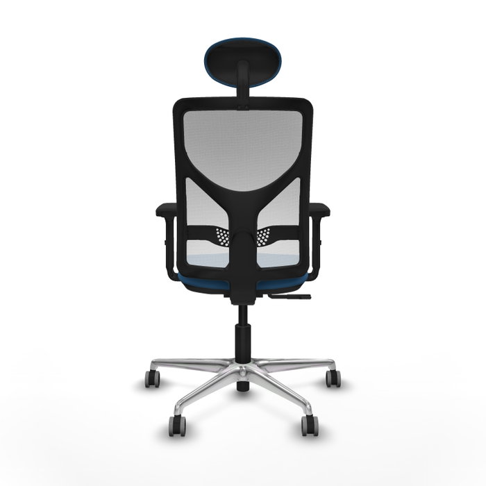 PIQUERAS Y CRESPO Silla de oficina Motilla con mecanismo Sincro, Azul claro y Blanco PIQUERAS Y CRESPO Silla de oficina Motilla con mecanismo Sincro, Azul claro y Blanco