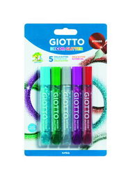 Cola Giotto Glitter Decor Strass (Tubo) 10,5Ml. Blister De 5