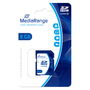MEDIARANGE MR962 Tarjeta SDHC de 8 GB Clase 10, Velocidad 15MB/s, Color Azul