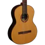 LAG Guitarra Clásica Occitania 118 - Tapa Cedro Rojo Macizo, Acabado Brillante Natural