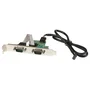 StarTech.com Adaptador Bracket de Placa Base Interna USB a 2 Puertos Serie DB9 RS-232 ICUSB232INT2