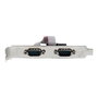 StarTech.com Adaptador Interno USB a 2 Puertos Serie RS-232 con Bracket - Conectividad DB9 para Equipos Industriales, Compatible con Windows, macOS, Linux