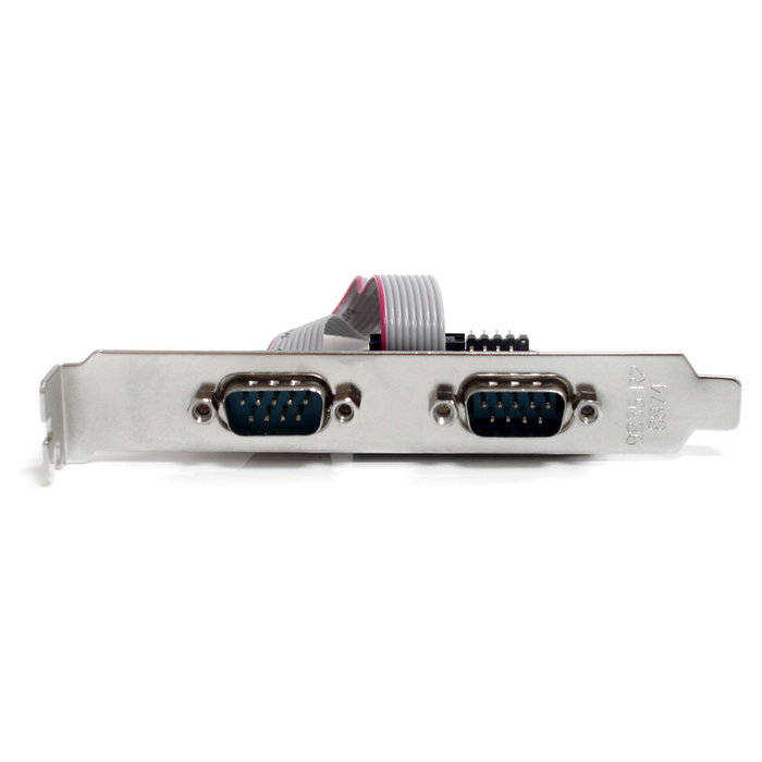 StarTech.com Adaptador Bracket de Placa Base Interna USB a 2 Puertos Serie DB9 RS-232 ICUSB232INT2