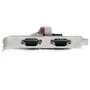 StarTech.com Adaptador de placa base USB a 2 puertos serie RS-232 DB9