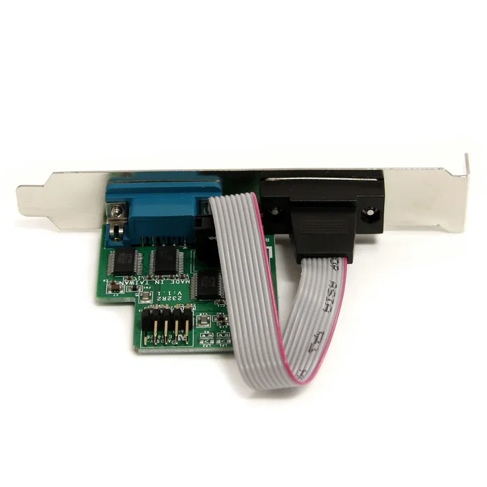 StarTech.com Adaptador de placa base USB a 2 puertos serie RS-232 DB9